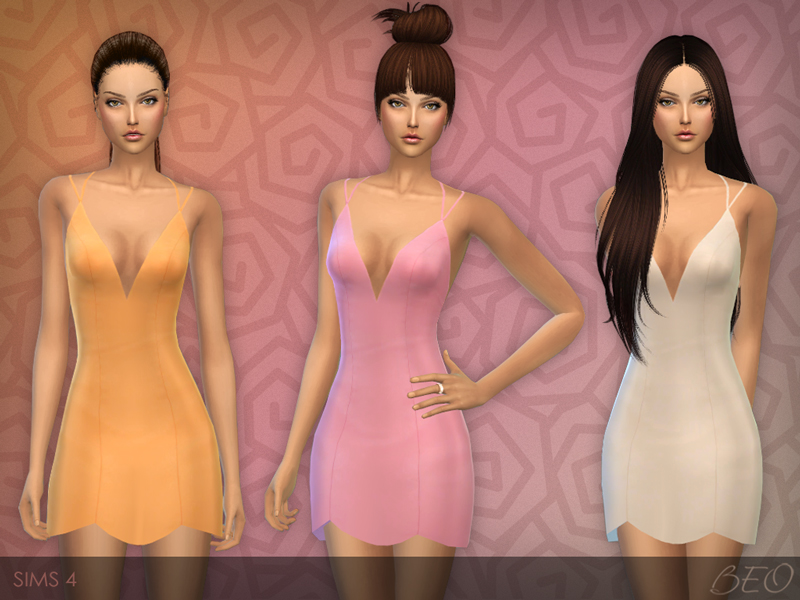 Little dress for The Sims 4 (2)